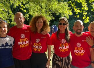 END POLIO NOW – corsa/camminata sulle mura cittadine
